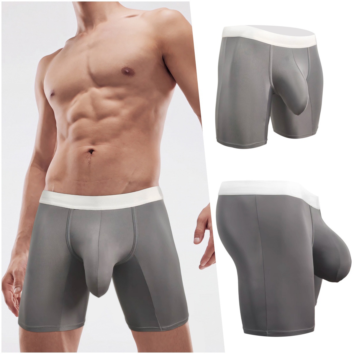Supreme Brand Streetwear - Mens Ultra Ice Silk Boxer Briefs