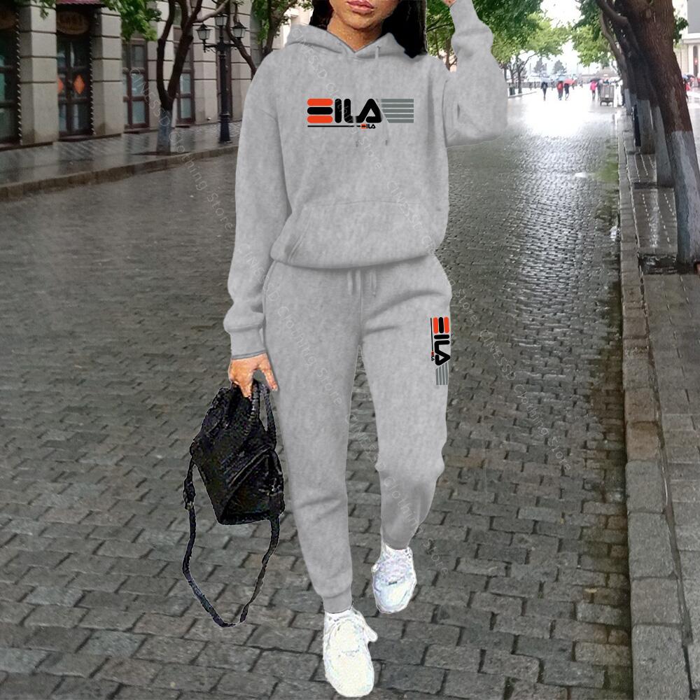Streetwear Brand Aesthetic - Womens Clothing Autumn Winter Hoodies Pants