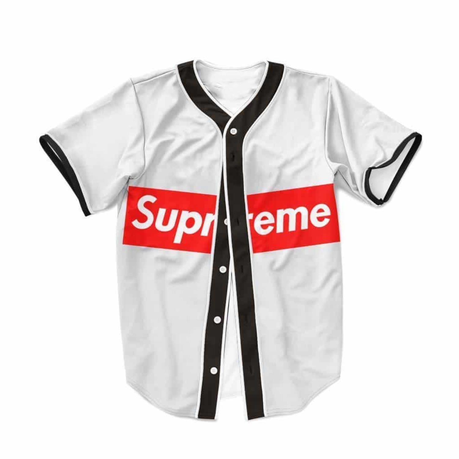 White Supreme Style Baseball J - Supreme Brand Streetwear ulasan dan harga