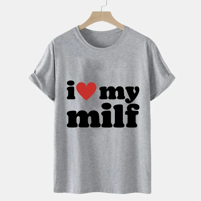 I Love My Milf Print Men Brand - Streetwear Brand Aesthetic ulasan dan harga