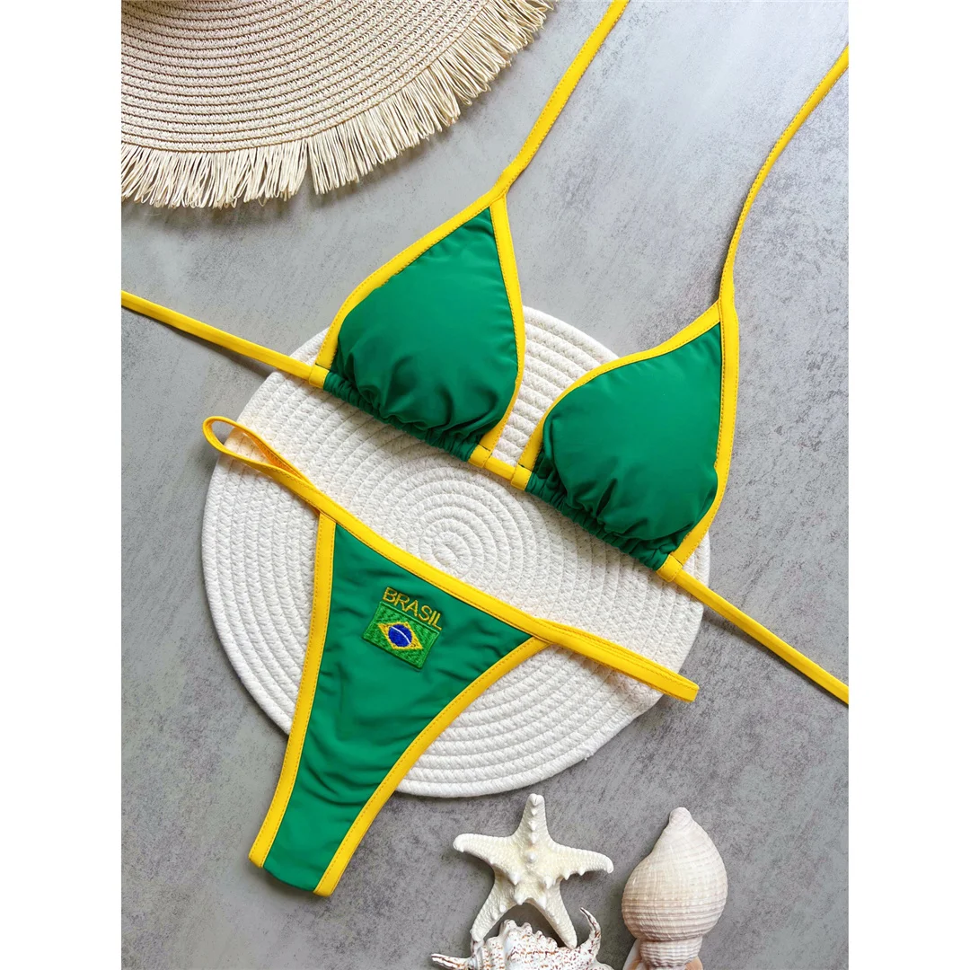G-string Thong Brazilian Bikin - A Bathing Ape Camo ulasan dan harga