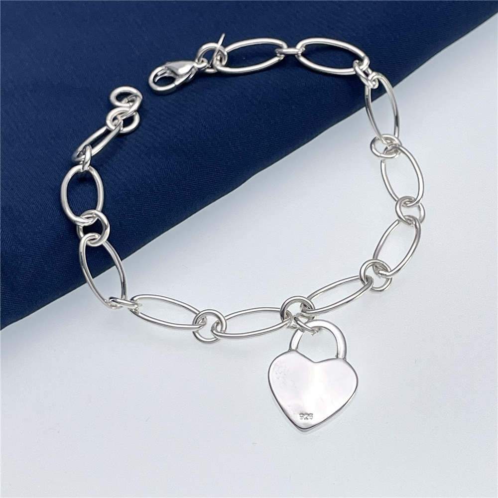 Popular Brands 925 sterling Si - Streetwear Brand Heart ulasan dan harga