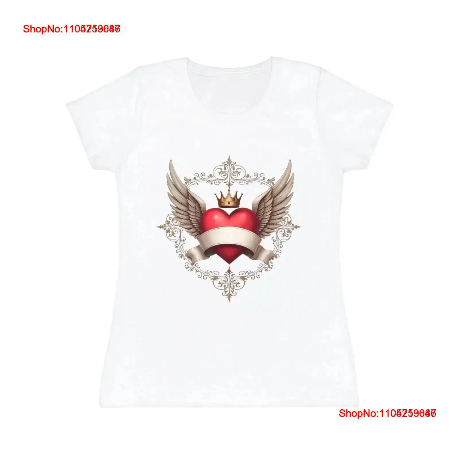 T Shirt for WOMEN heart and wi - Streetwear Brand Heart ulasan dan harga