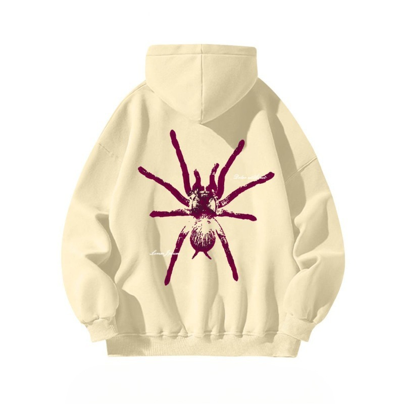 Baggy Man Hoodies Leisure Spid - Streetwear Brand Aesthetic ulasan dan harga