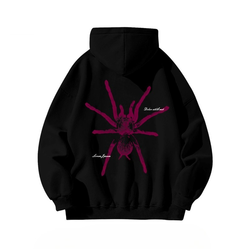 Baggy Man Hoodies Leisure Spid - Streetwear Brand Aesthetic ulasan dan harga