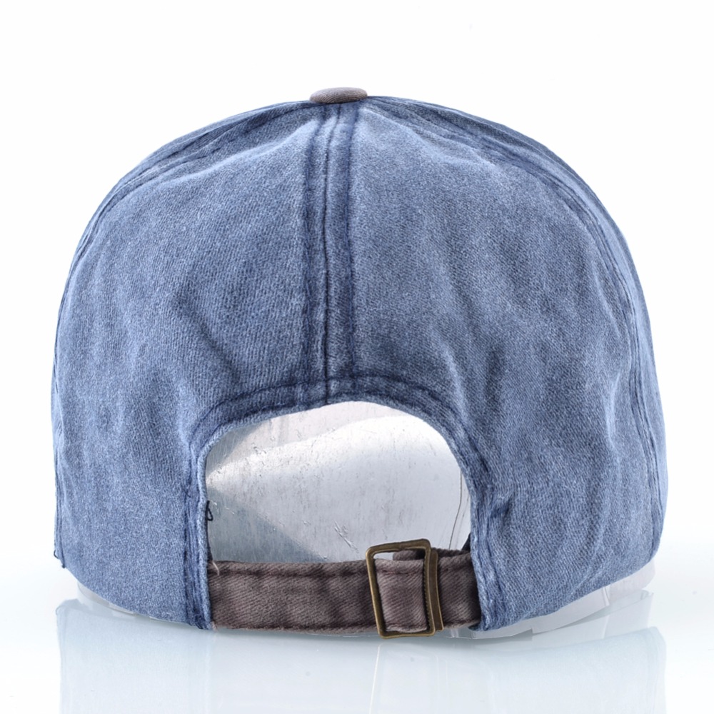Fashion Washed Denim Baseball  - Streetwear Brand With K ulasan dan harga