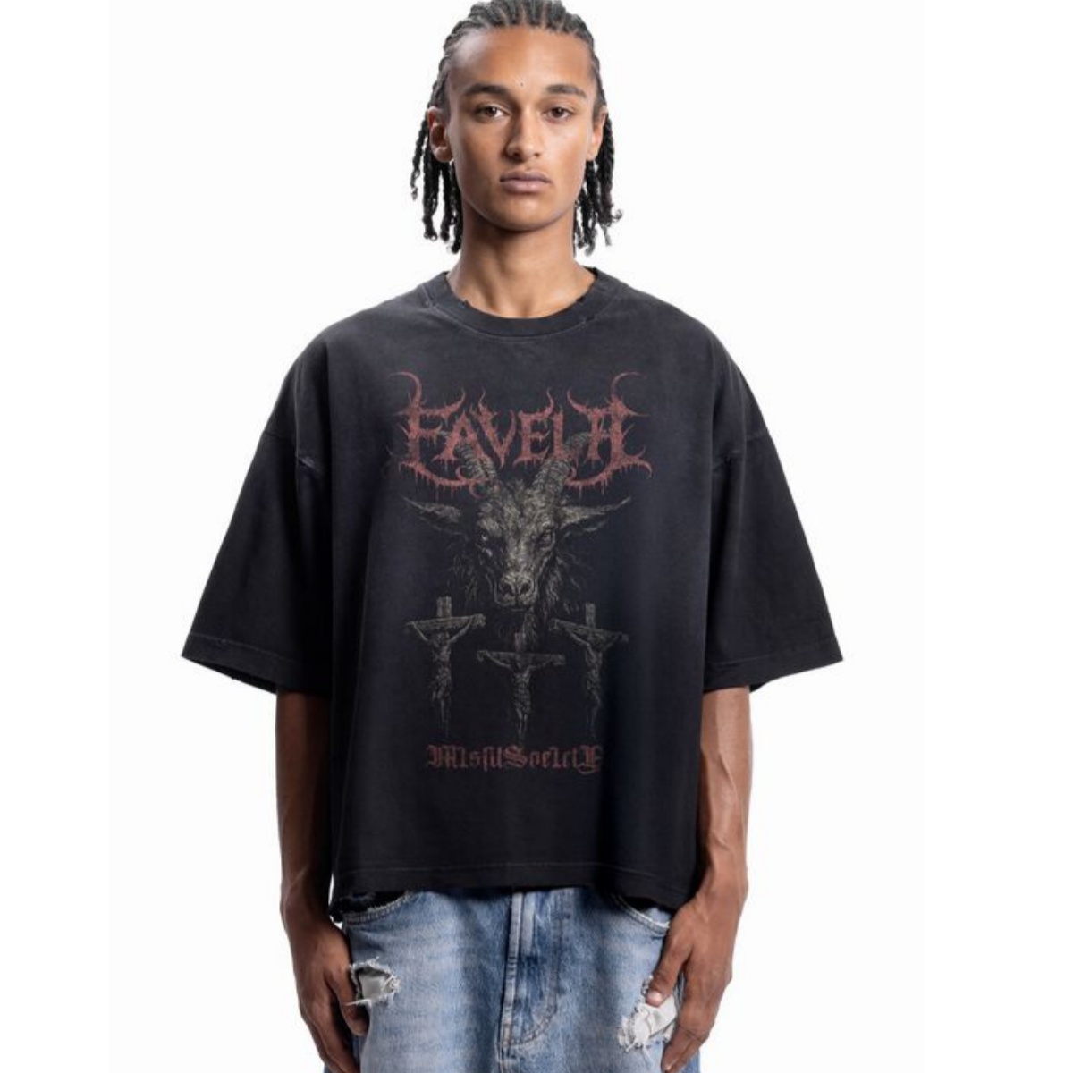Sacred Heart Metal Font Street - Streetwear Brand Heart ulasan dan harga