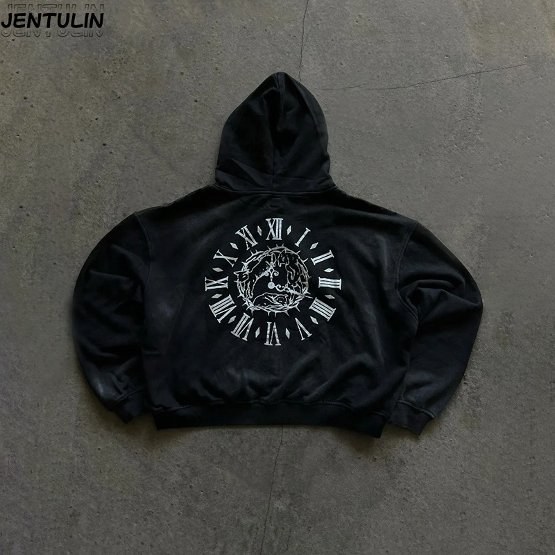 Aesthetics Hip Hop Letter Prin - Streetwear Brand Aesthetic ulasan dan harga