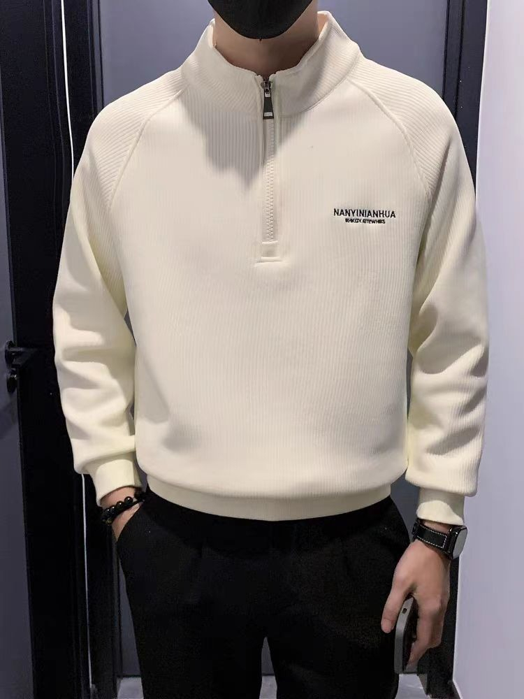 Fleece-Lined Warm Sweatshirts  - Streetwear Brand Aesthetic ulasan dan harga